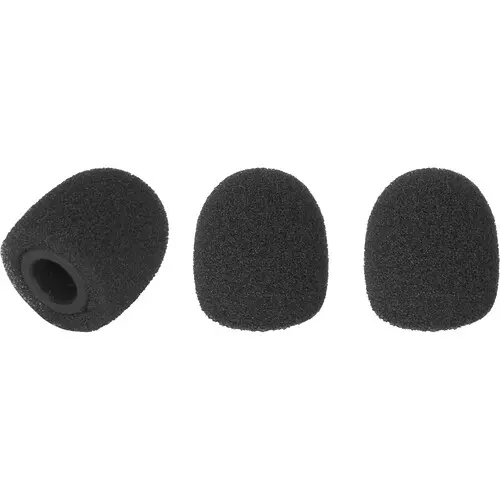 Comica Audio CVM-WS1 Foam Windscreen for Lavalier Microphone (3-Pack)