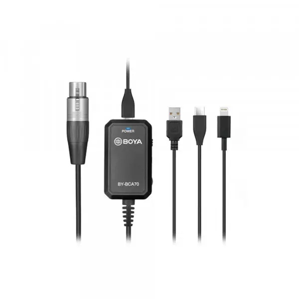 BOYA BY-BCA70 XLR-audioadapter