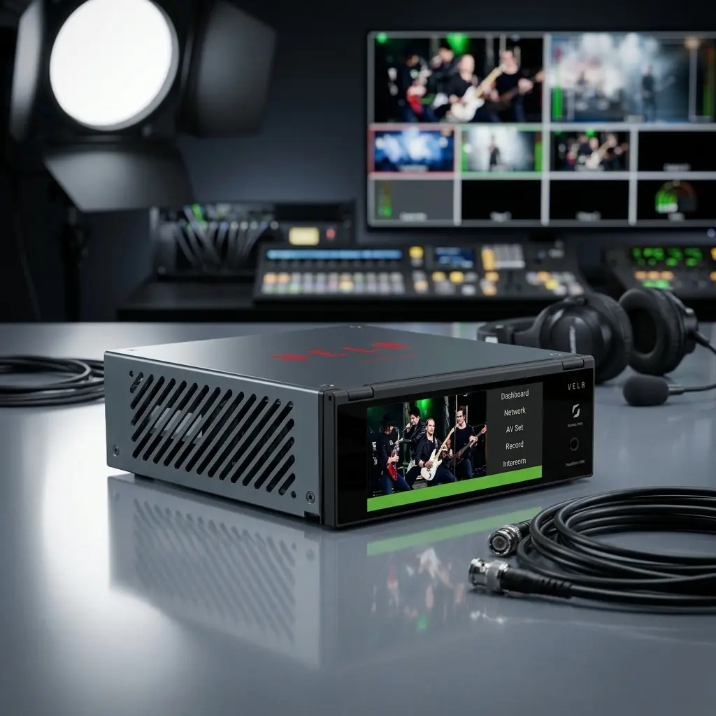 SCIENCE IMAGE Vela Rack SDI 4K Touchscreen Video Encoder/Decoder/Recorder