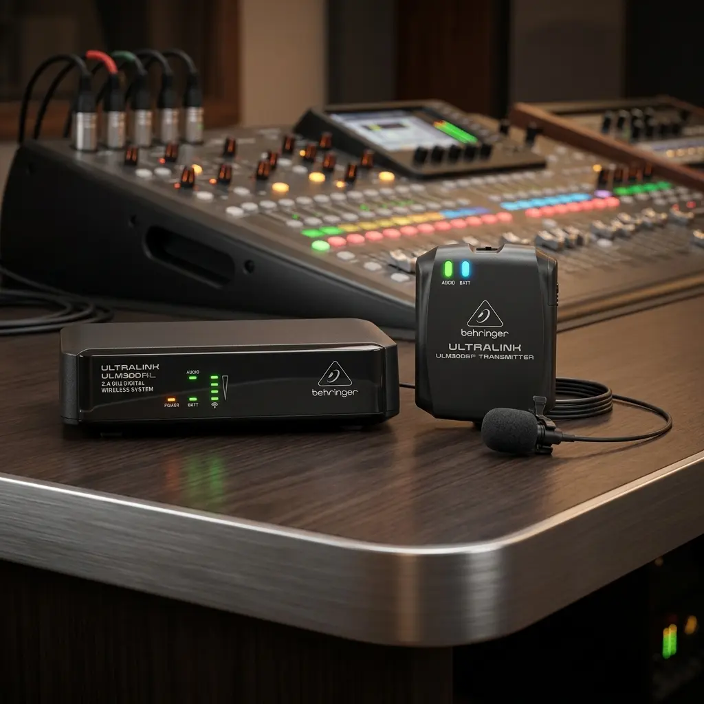 Behringer ULM300LAV Ultralink Digital Wireless Lavalier Microphone System (2.4 GHz)