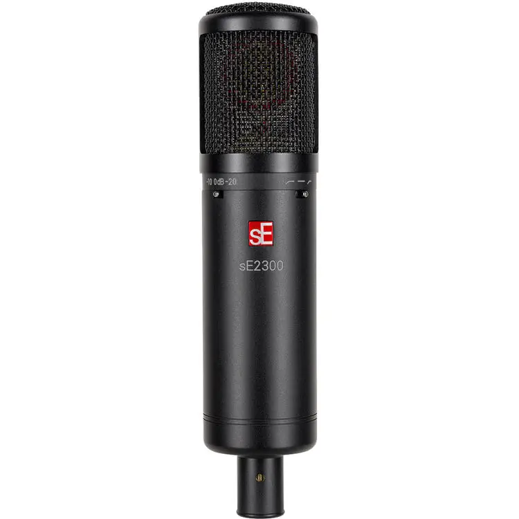 sE Electronics sE2300 Studio Condenser Microphone with Switchable Polar Patterns and Isolation Pack