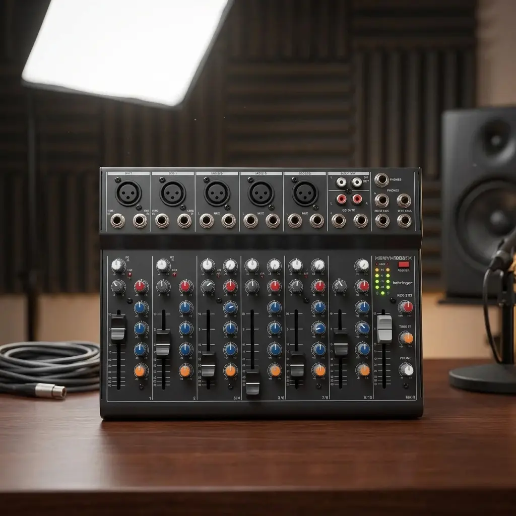Behringer XENYX 1003B Premium Analog Mixer with Optional Battery Operation