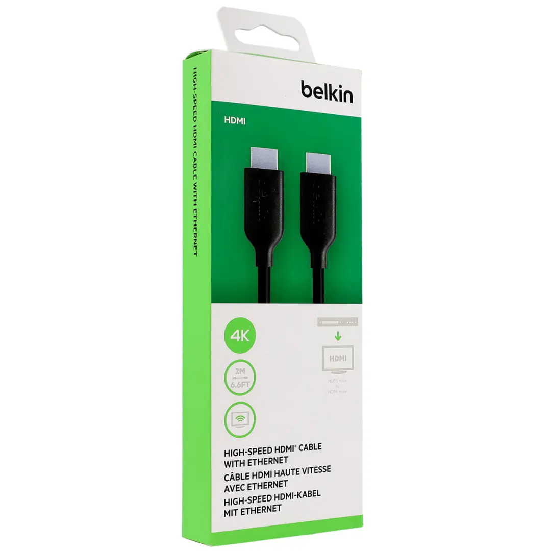 Belkin 2m Hi-Speed HDMI Cable - Black