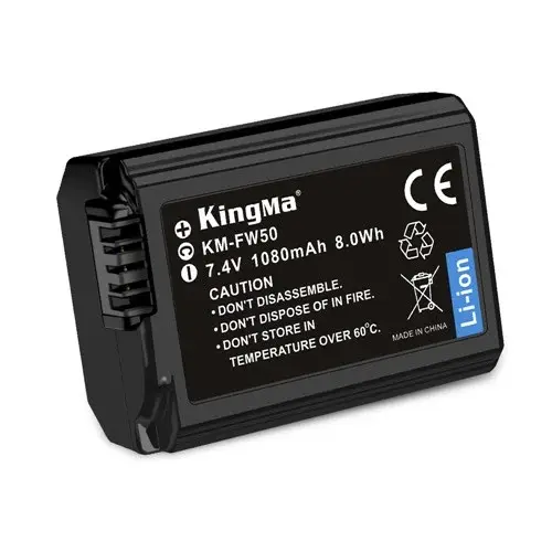 KingMa NP-FW50 Battery For Sony