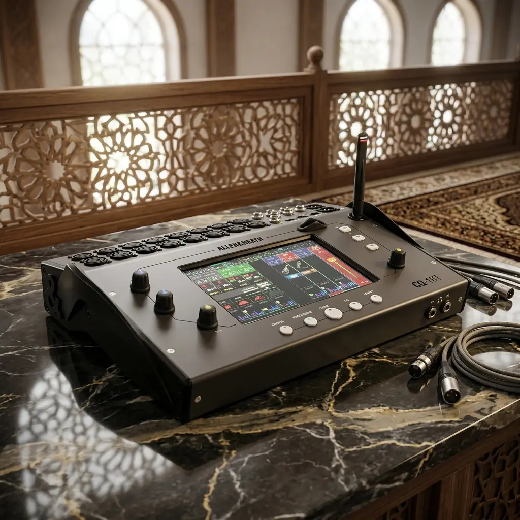 Allen & Heath CQ-18T Compact 18-Channel Digital Mixer with Touchscreen
