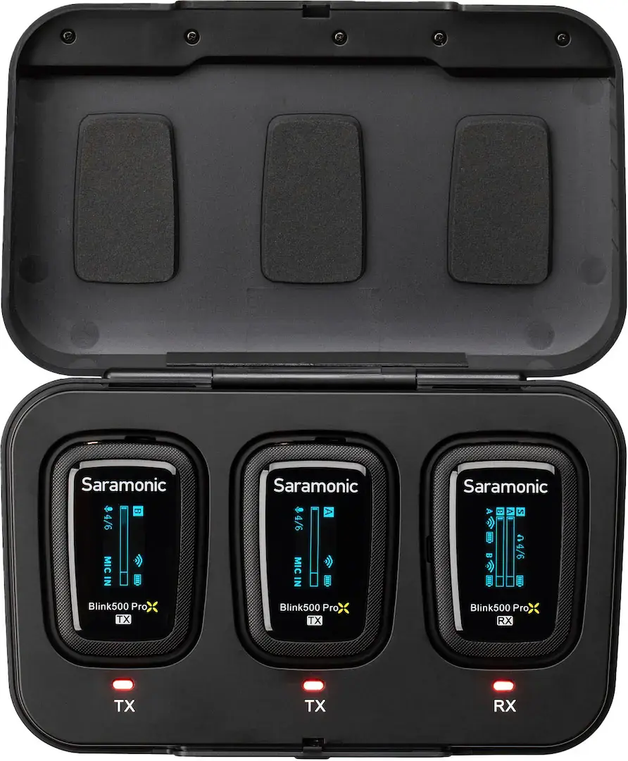SARAMONIC BLINK 500 PROX B2 2.4GHZ DUAL - CHANNEL WIRELESS MICROPHONE SYSTEM