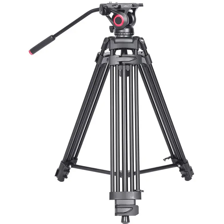 miliboo MTT601A II Aluminum Tripod with MYT802 II Fluid Head and Mid-Level Spreader
