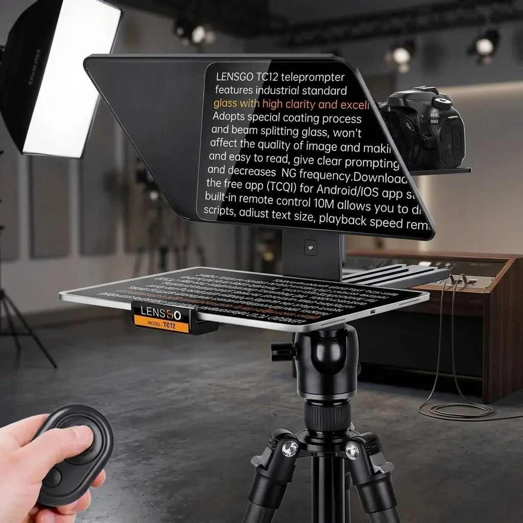 LensGo TC12 TELEPROMPTER 12.9"
