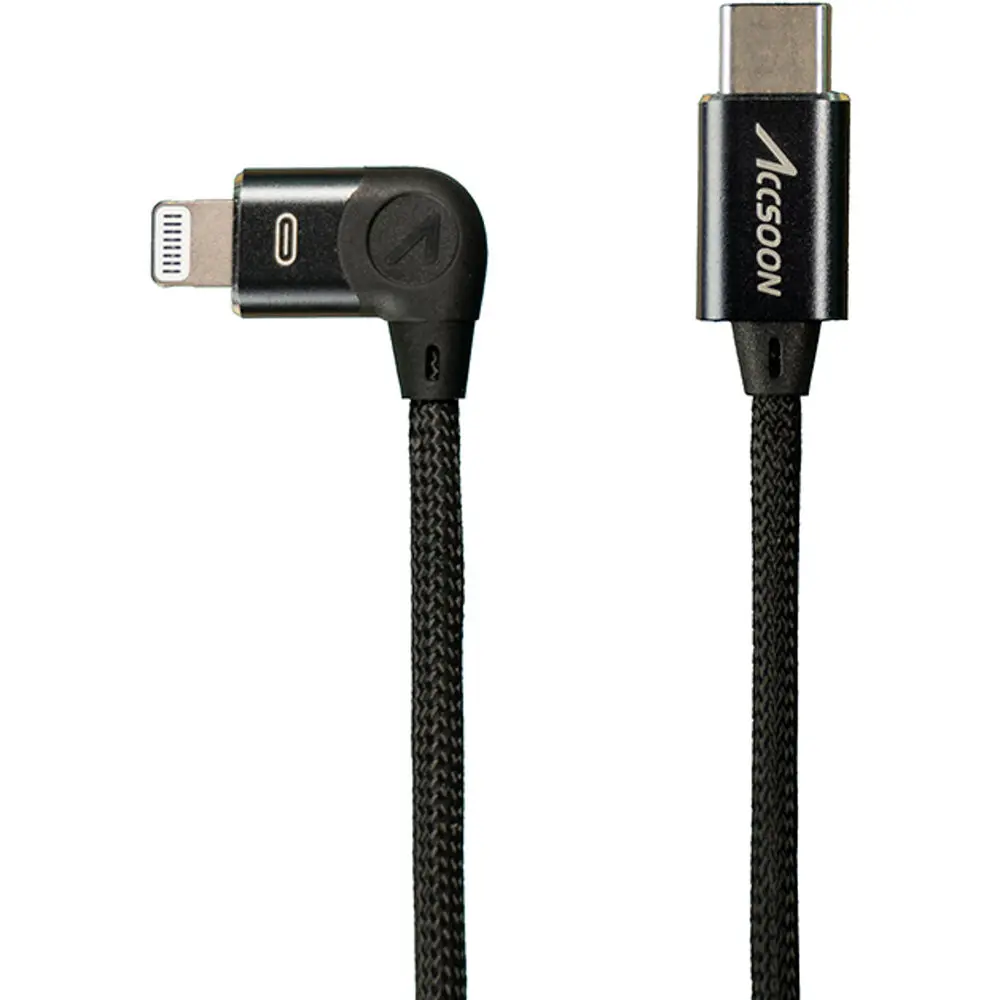 Accsoon XC-UIT02-CL - USB-C to Lightning Cable 30cm