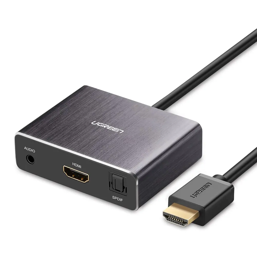 Ugreen HDMI To HDMI Optik ve 3.5mm