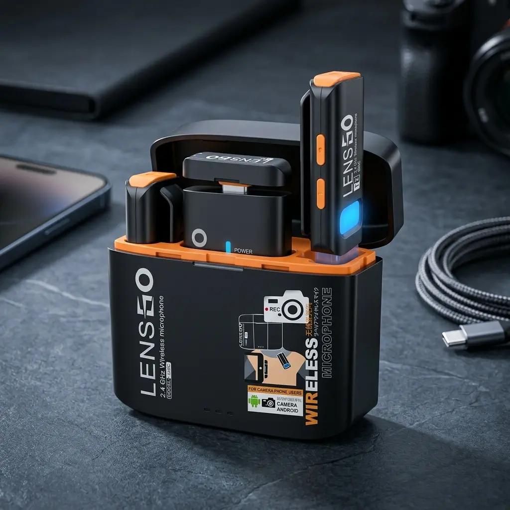 LENSGO 528C Wireless Microphone System