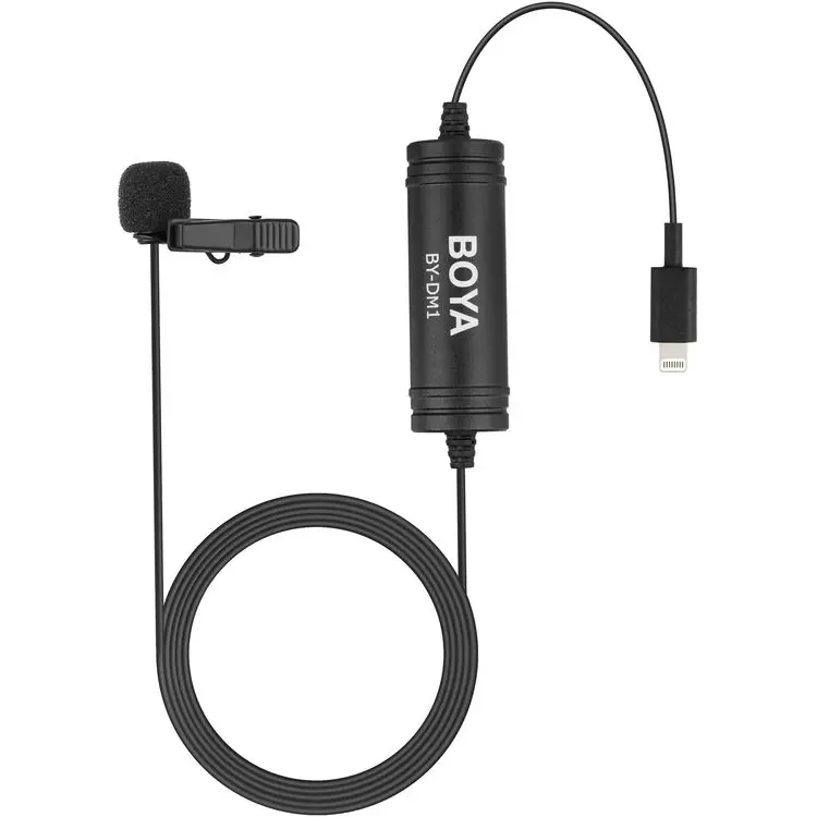 BOYA lavalier microphone BY-DM1 for iOS