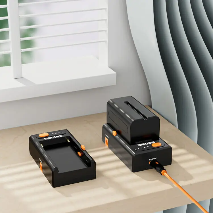 ZGCINE NPF Camera Battery Charger Sony