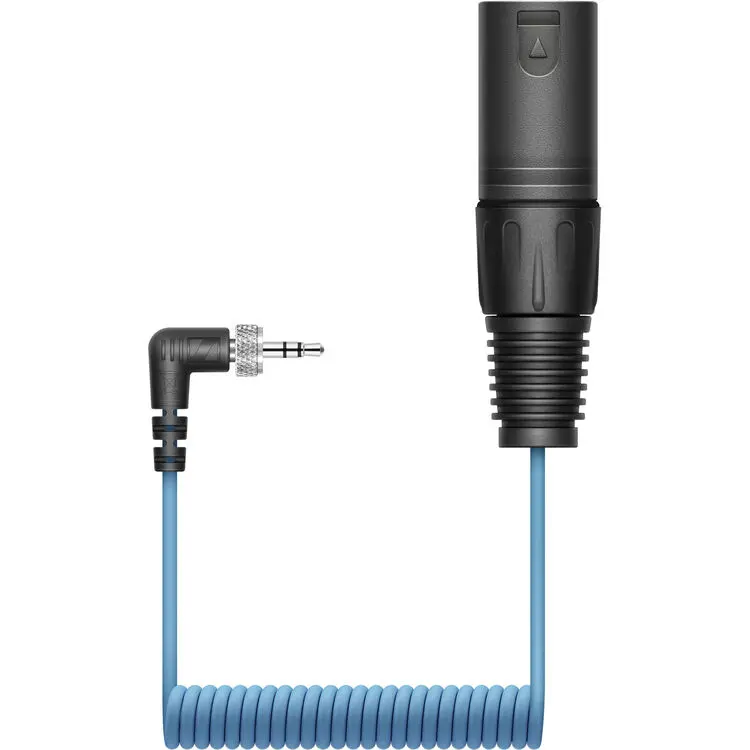 Sennheiser CL 35-XLR Right-Angle Locking 3.5mm TRS to XLR Male Coiled Output Cable