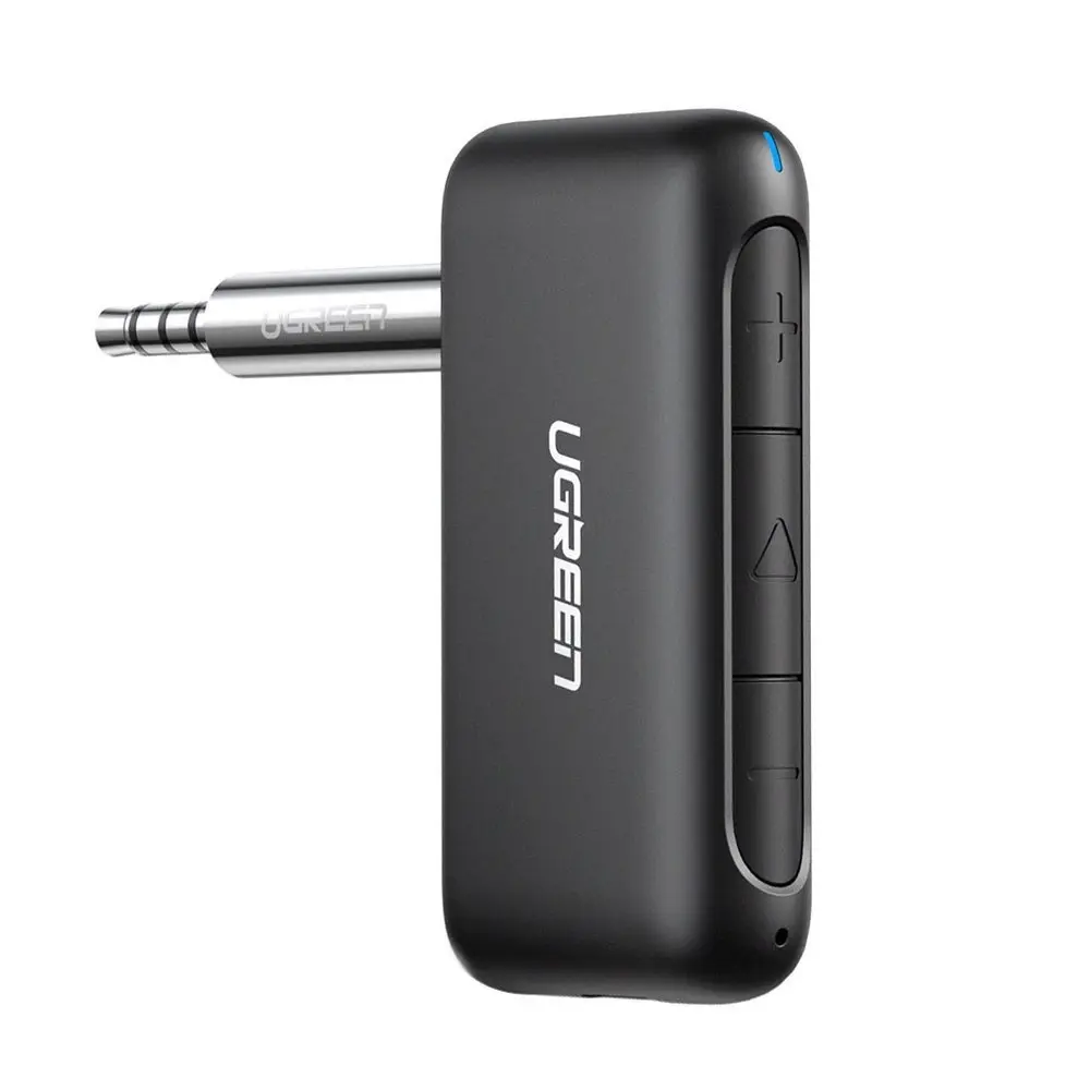 Ugreen Bluetooth 5.0 audio receiver AUX mini jack for car black
