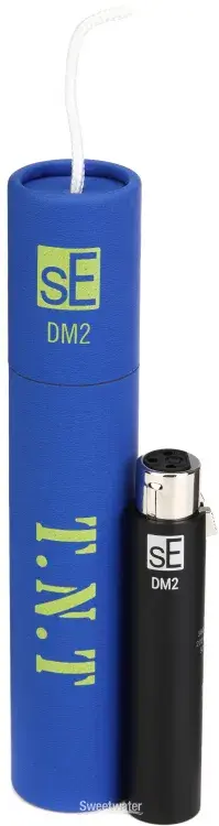 sE Electronics DM2 T.N.T ACTIVE IN-LINE MIC PREAMP - BLACK