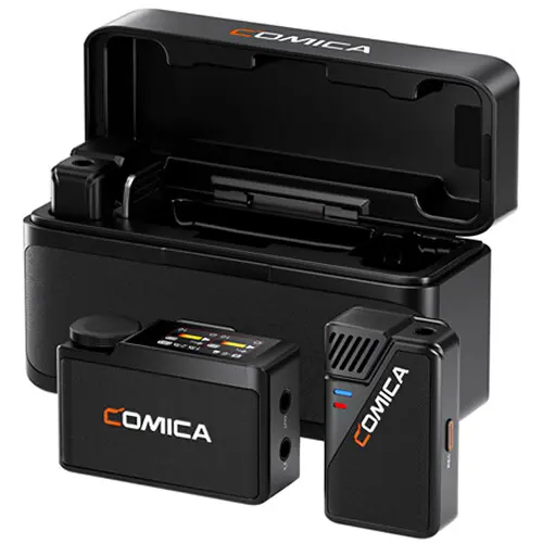 Comica Audio BooMax 2-Person Wireless Microphone System/Recorder (2.4 GHz)