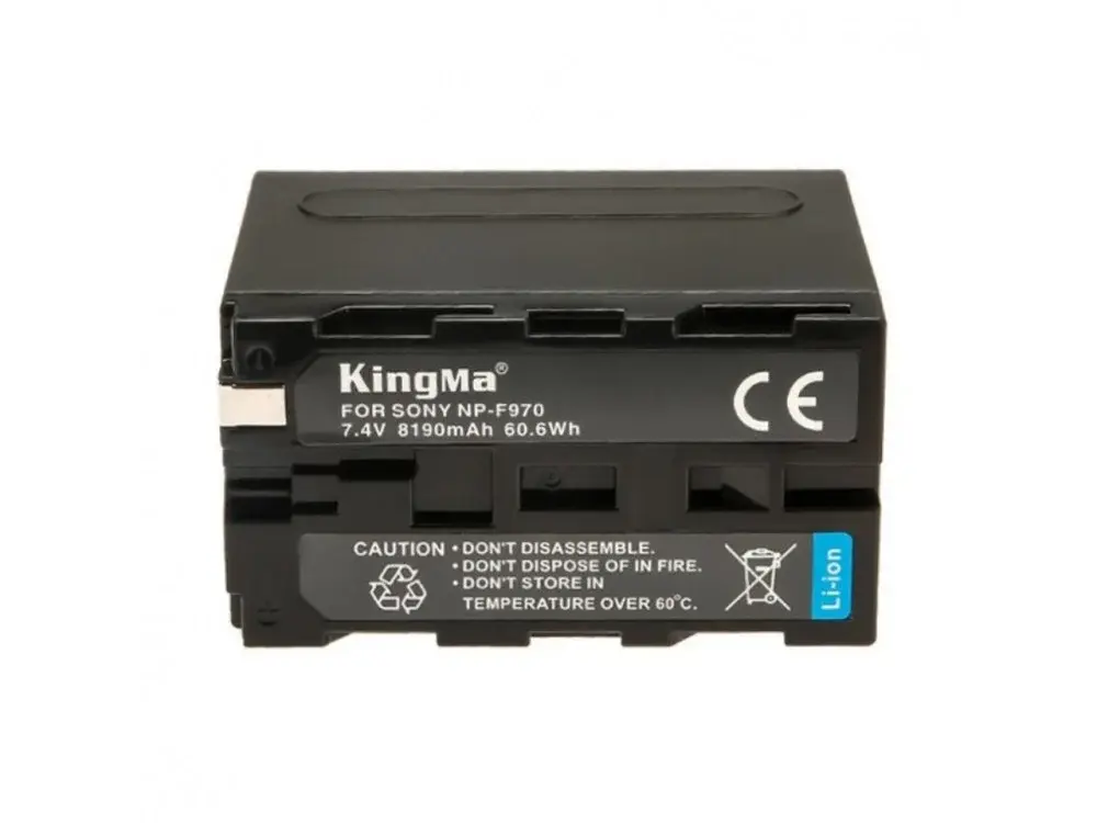 KingMa NP-F970 Battery, 8190mAh