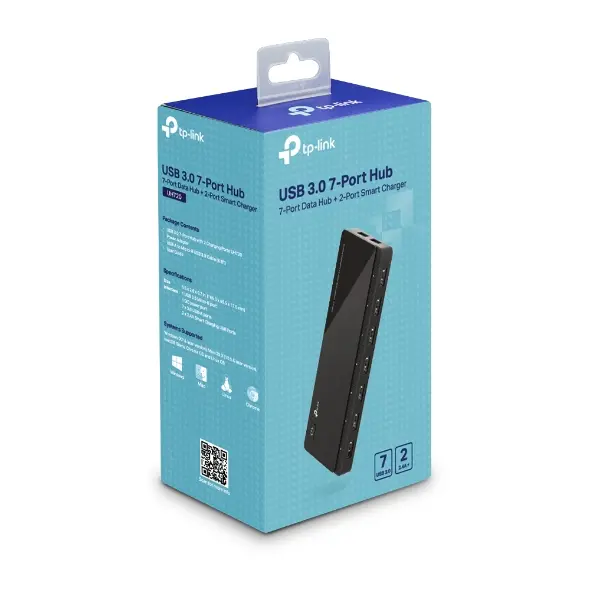 TP-LINK USB 3.0 7-PORT HUB with 2 CHARCHING PORT - UH720