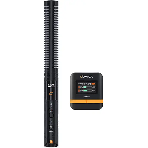 Comica Audio VM40 Wireless Shotgun Microphone System (2.4 GHz)
