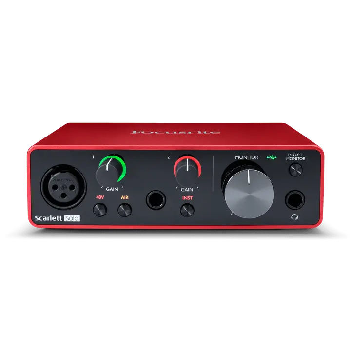 Focusrite Scarlett Solo 3rd Gen  USB-C Audio Interface