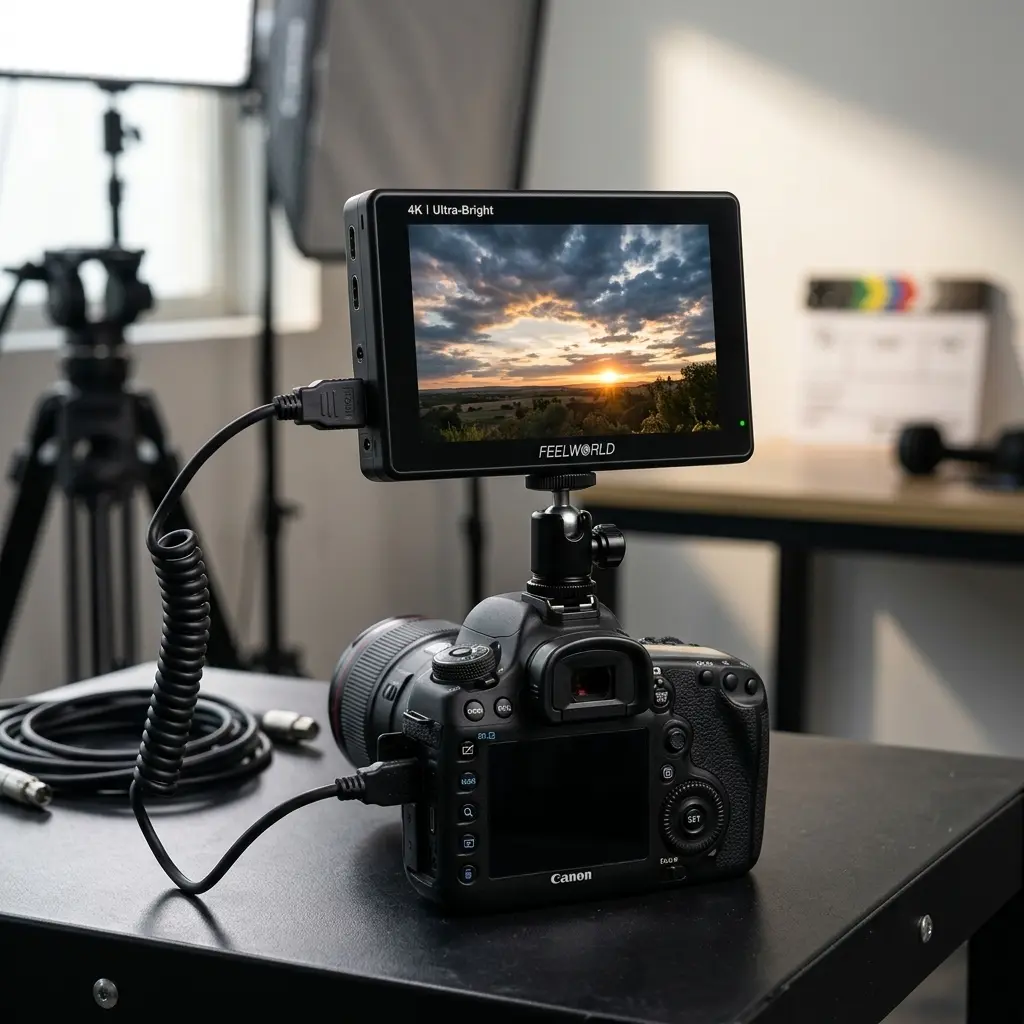 FeelWorld LUT7 7" 3D LUT 4K HDMI & SDI Monitor