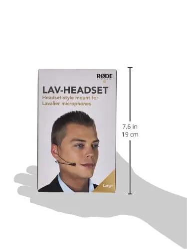Rode Lav Headset Large Headset Holder for Lavalier Microphones