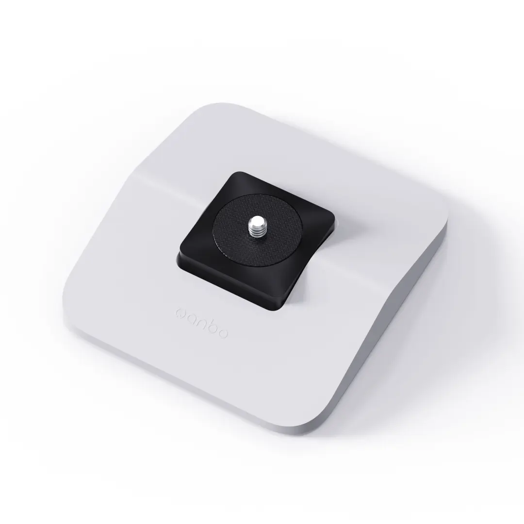 wanbo White Desktop Portable Base-big